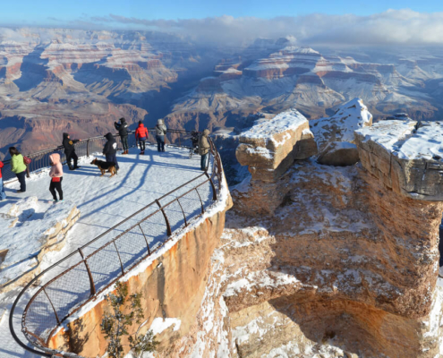 Winter tours at the Grand Canyon