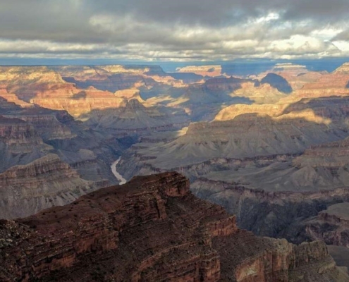 Hopi Point - Grand Canyon Tours in January