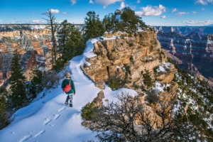 Grand Canyon Hiking in Christmas and Winter